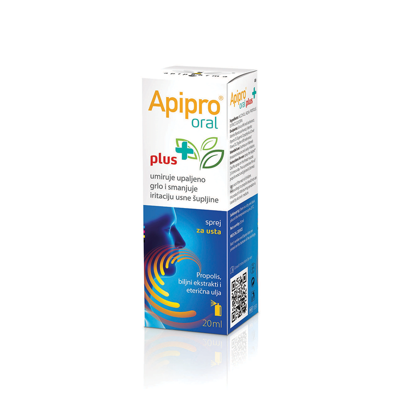 Apipro Oral Plus sprej za grlo