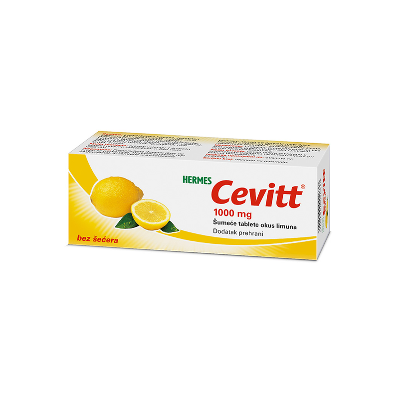 CEVITT® 1000 MG ŠUMEĆE TABLETE LIMUN