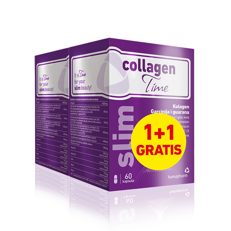 CollagenTime Slim 60 kapsula 1+1