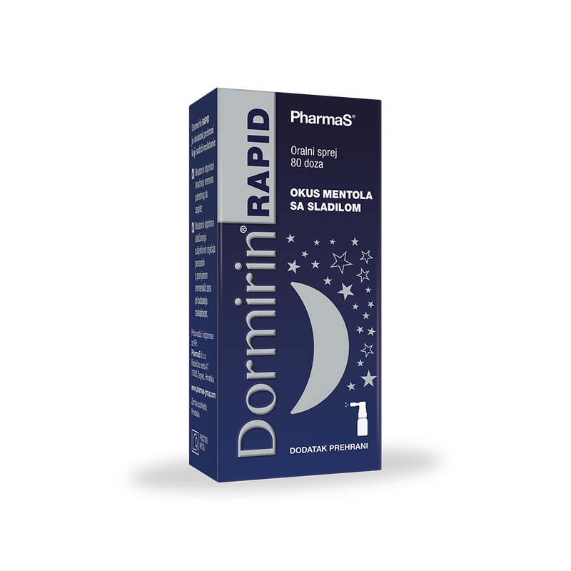 PharmaS Dormirin® RAPID oralni sprej, mentol