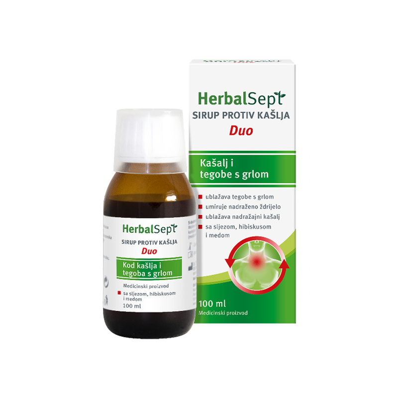 Herbalsept Sirup protiv kašlja Duo