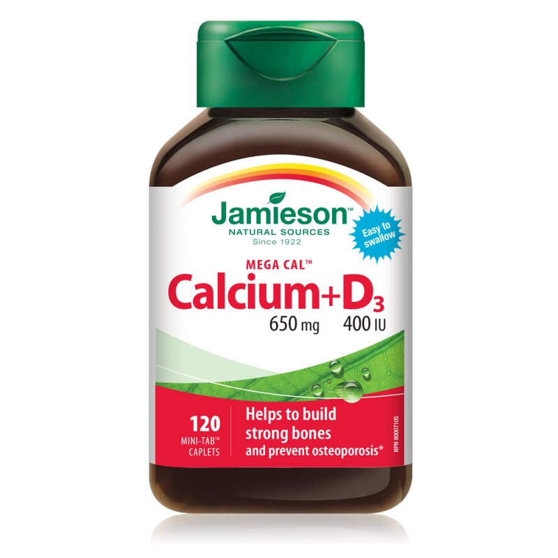 Jamieson Kalcij i Vitamin D3, tablete