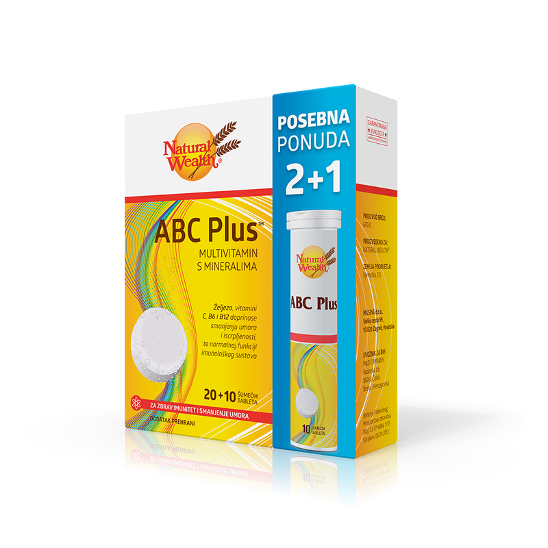 Abc Plus™ šumeće tablete 2+1